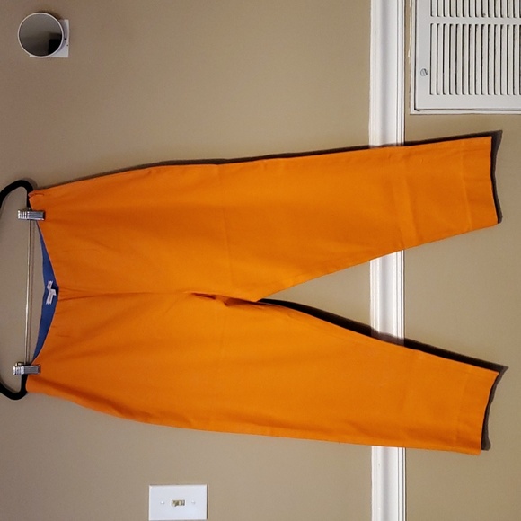 Frances Valentine Lucy Pants In Orange Size 12 - Picture 2 of 10